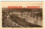 87 - AIXE Sur VIENNE - Vue Générale Et Gare - Dos Scané - Aixe Sur Vienne