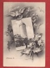 B1237 Aubonne,Bonne Année Avec Le Chateau.Fantaisie.Cachet Aubonne 1906.Eberhard - Aubonne