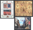 Jugoslawien – Yugoslavia 1995 JUFIZ VIII, 2001 Srbijafila XII And 2002 JUFIZ XI Souvenir Sheets MNH, 10 Of Each - Blocchi & Foglietti