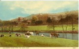 UK, United Kingdom, Chatsworth House From The South West, Old Unused Postcard [P7519] - Derbyshire