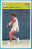 MARTINA NAVRATILOVA - Yugoslavia Vintage Card Svijet Sporta * USA Tennis Star * Tenis Sport - Tennis