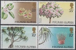 PITCAIRN  - Arbres Divers- 4v Neufs*** (MNH SET) - Pitcairninsel