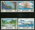 BAHAMAS - Cyclones- 4 Val Neufs // Mnh - Bahamas (1973-...)