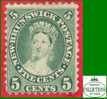 Canada New Brunswick - # 8 Scott - Unitrade - Mint - 5 Cents - Queen Victoria - Dated: 1860 - Unused Stamps