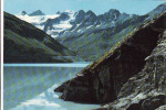 Suisse VS Valais, Lac De Moiry Pres Grimentz - Val D'Anniviers, Barrage Et Glacier De Moiry, Circule Oui 1969 - Grimentz