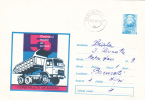 Camion  1973 Cover Stationery,entier Postal Unused  - Romania. - Vrachtwagens