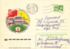 Trucks, Buses, Cars Manufactured In Russia.1976  Cover Stationery,entier Postal  - Russia - Camiones