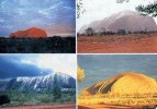 Ayers Rock, Four Views, Central Australia Northern Territory - Unused Aldette - Uluru & The Olgas