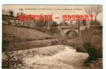 87 - CHATEAUNEUF La FORET - L'Ecluse De La Papeterie Et Le Pont - Dos Scané - Chateauneuf La Foret