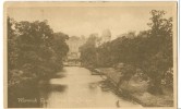 UK, United Kingdom, Warwick, Castle From The Bridge, 1920 Used Postcard [P7572] - Warwick