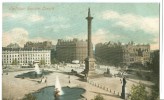 UK, United Kingdom, London, Trafalgar Square, Early 1900s Unused Postcard [P7583] - Trafalgar Square