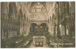 UK, United Kingdom, Exeter Cathedral, 1915 Used Postcard [P7600] - Exeter