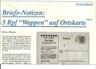 Wappenausgabe Franz. Zone - Other & Unclassified