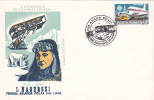 Polar Aviation Day, The First Polar Aviator In The World, I. Nagurski. 1984 Cover Stationery Oblit.Alba Iulia Romania. - Événements & Commémorations