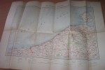 Vieux Papiers - Cartes - Région De Dunkerque , 1/200 000 - Carte Topografiche