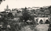 CP SM PF  (87)  CHATEAUPONSAC  /  Vue Générale Et Le PONT ROMAIN  - - Chateauponsac