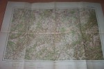 Vieux Papiers - Cartes - Région De Nancy , 1/200 000 - Topographische Karten