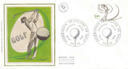 France 1980 FDC " Federation Francaise De Golf " Yvert 2105 - Golf