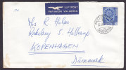 Switzerland Airmail Flugpost Par Avion Label WETTINGEN Langenstein 1963 To Dänemark Denmark Europa CEPT - Other & Unclassified