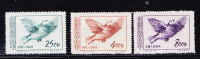 T)1953,CHINA,SET(3),WORLD PEACE,/PICASSO DOVE,SCN 187-189. - Unused Stamps