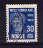 Norway - 1929 - 30 Ore N H Abel Death Centenary - Used - Used Stamps