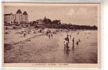 56 LE POULDU - La Plage - The Beach - Animé Baigneurs Hotel Des Bains - édition Huchet Quimperlé Cliché Peu Courant - Le Pouldu