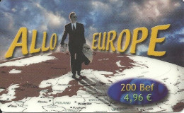 Belgium: Prepaid Allo Europe - [2] Prepaid- Und Aufladkarten