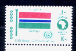 EGYPT / 1969 / AFRICAN TOURIST DAY / FLAG / GAMBIA / MNH / VF . - Unused Stamps