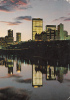 ZS8781 Edmonton Panoramic View At Night Used Perfect Shape - Edmonton