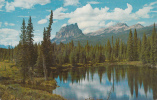 ZS8809 Banff Mount Einsenhower Canadian Rockies Used Perfect Shape - Banff