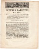Lettres Patentes Du Roi.9 Mars 1783.vérification & Rédaction Nouvelle De La Coutume De PONTHIEU.3 Pages. - Picardie - Nord-Pas-de-Calais
