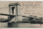 Le Pont Avant L'inondation Du 17 Octobre 1907 - Andrézieux-Bouthéon