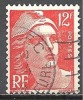 1 W Valeur Oblitérée, Used - FRANCE - * 1951 - YT Nr 885 - N° 2-55 - 1945-54 Marianne Of Gandon