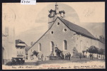 Avenches - L´église Vers 1901 Et La Place, Fontaine Et Habitants (6410) - Avenches