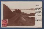 CHANNEL ISLANDS - REAL PHOTO POST CARD GUERNSEY - ROAD TO LOCATE ( LA VALETTE BATHING PLACES ) - BLANCHELANDE 1907 - Guernsey