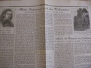 Mülhauser Tagblatt  Du 29/9/1942 Alfons Hartmann Und Die Weibertreu Article De 38 X 36 Cm TBE Rousseurs - Autres & Non Classés