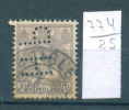 25K774 // - H P  - Perfin Perfores Perforiert Perforadas Netherlands Nederland Pays-Bas Paesi Bassi Niederlande - Perforadas