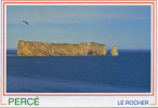 PERCE, QC - Le Rocher : Muraille De Roc Longue De 433m Et Haute De 88m - Circulée En 1997, 2 Scans - Gaspé