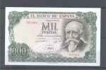 EDIFIL D75 "1000  PTAS 17 DE SEPTIMBRE DE 1971" SIN SERIE - 500 Pesetas