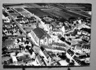 DPT 29 FINISTERE LA FRANCE VUE DU CIEL CLEDER PLACE DE L´EGLISE PHOTO RAY. DELVERT TIMBRE SCAN R/V - Cléder