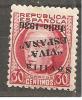 Spain1936:SEVILLE Inverted Overprint Ed.9hi Mh* - Republican Issues