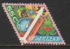 1993 - Nederland Noel Christmas 55c WATER DROP Diamond Stamp FU - Oblitérés