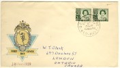 1959 Australia Cachet Post Office FDC With 2  Stamps - Covers & Documents