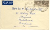 1947 Australia Airmail Cover With  2 Stamps, Platypus - Briefe U. Dokumente