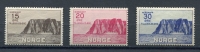 Norway 1930 Sc B1-3 MI 159-1 MNH/MvLH North Cape Issue Cv 200 Euro - Unused Stamps