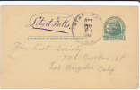 Postal Card - Thomas Jefferson - UX27 - Free Tract Society -  1934 - 1921-40