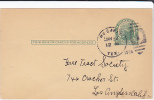 Postal Card - Thomas Jefferson - UX27 - Free Tract Society -  Mc Camey, TX  1936 - 1921-40