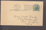 Postal Card - Thomas Jefferson - UX27 - Free Tract Society -   Albert Lea, MN, 1936 - 1921-40