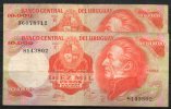 31 URUGUAY -1979  Billetes Emitidos  Por El Bco Central Por  10.000.00 Pesos Serie  ByC  (Ver Foto) - Uruguay