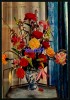 Bouquet De Lis , De Roses Et D'Oeillets Dans Un Vase  -  Bonne Fête Maman - Fleurs  - Fête  Des Mères   - Réf : 20169 - Día De La Madre